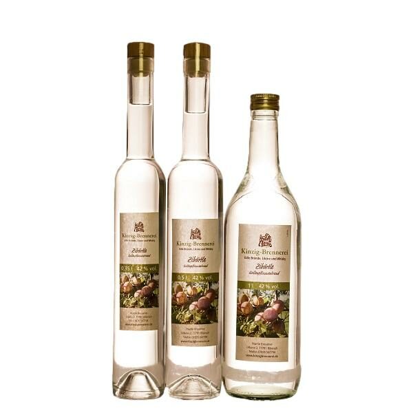 Zibärtle wilder Pflaumenbrand